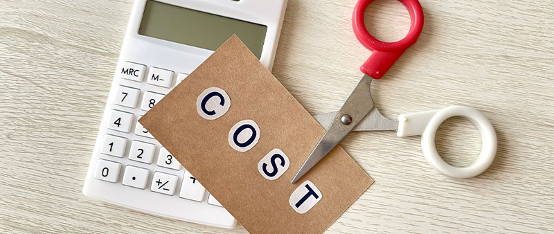 コストを抑えられる